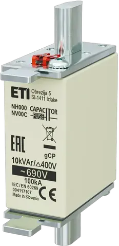 Vaizdas NH000 gCP 10kVAr/690V
