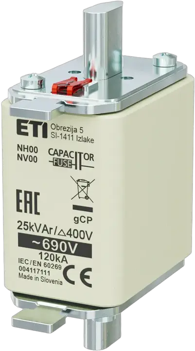 Vaizdas NH00 gCP 25kVAr/690V