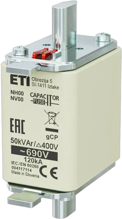 Vaizdas NH00 gCP 50kVAr/690V