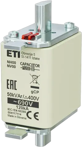 Vaizdas NH00 gCP 50kVAr/690V