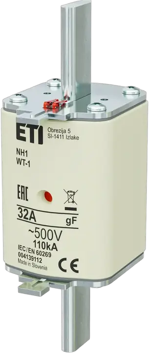 Vaizdas NH1 gF 32A/500V