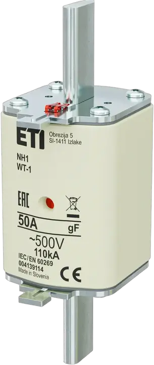 Vaizdas NH1 gF 50A/500V