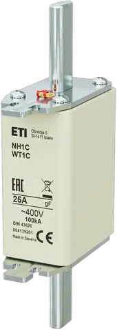 Vaizdas NH1C gF 25A/400V