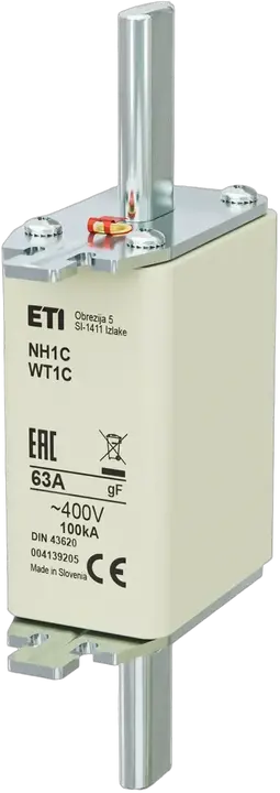 Vaizdas NH1C gF 63A/400V