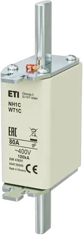 Vaizdas NH1C gF 80A/400V