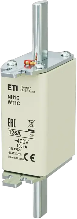 Vaizdas NH1C gF 125A/400V
