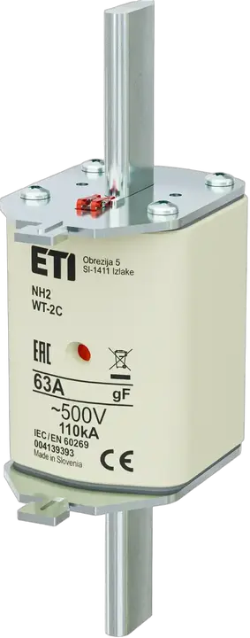 Vaizdas NH2C gF 63A/500V