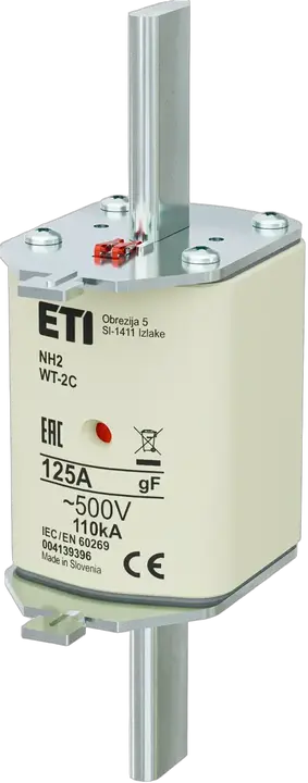 Vaizdas NH2C gF 125A/500V