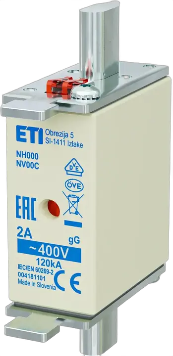 Vaizdas NH000 gG 2A/400V