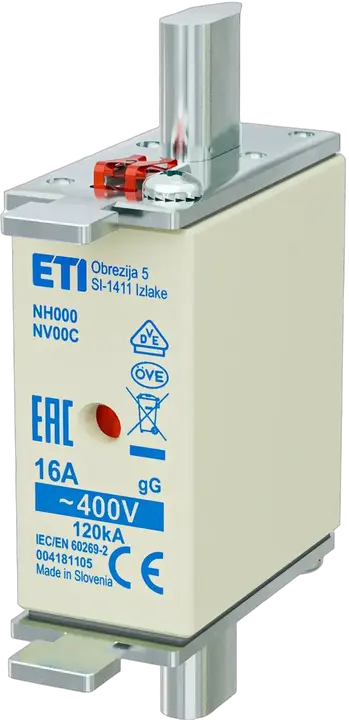 Vaizdas NH000 gG 16A/400V