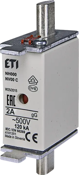 Vaizdas *NH000 gG 25A/400V korr.