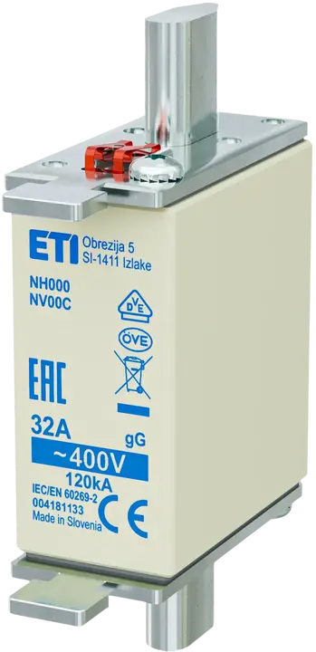 Vaizdas *NH000 gG 32A/400V korr.