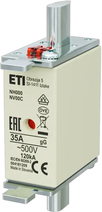 Vaizdas NH000 gG 35A/500V