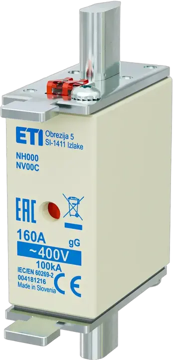 Vaizdas NH000 gG 160A/400V
