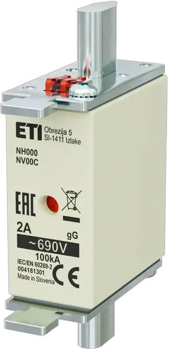 Vaizdas NH000 gG 2A/690V