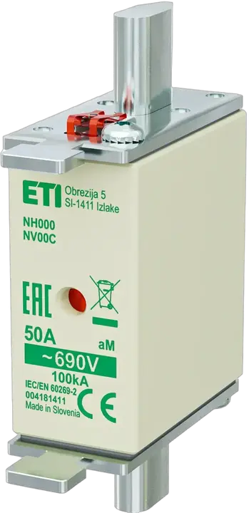 Vaizdas NH000 aM 50A/690V