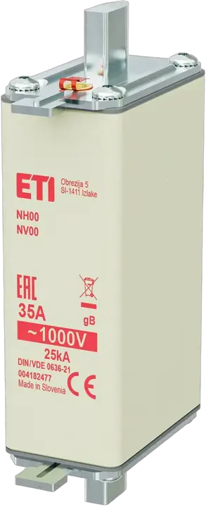 Vaizdas NH00/85 gB 35A/1000V