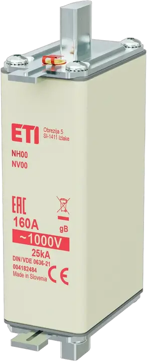 Vaizdas NH00/85 gB 160A/1000V