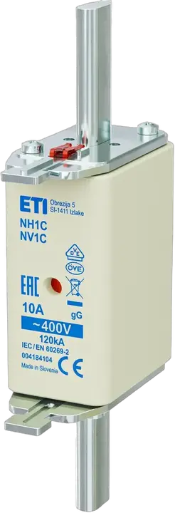 Vaizdas NH1C gG 10A/400V