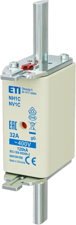 Vaizdas NH1C gG 32A/400V