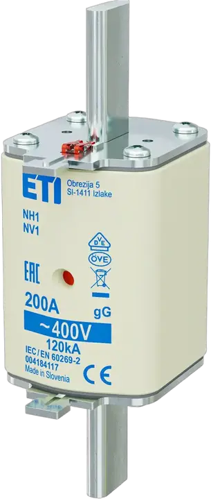 Vaizdas NH1 gG 200A/400V