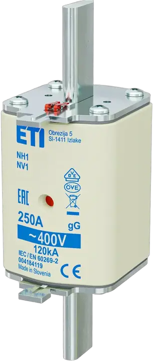 Vaizdas NH1 gG 250A/400V