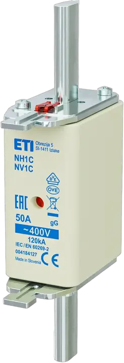 Vaizdas NH1C gG 50A/400V korr.