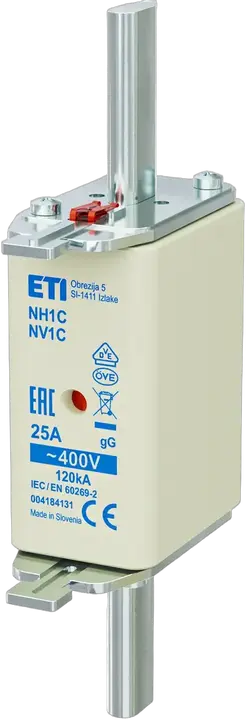 Vaizdas NH1C gG 25A/400V korr.