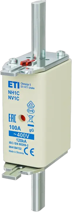 Vaizdas NH1C gG 100A/400V korr.