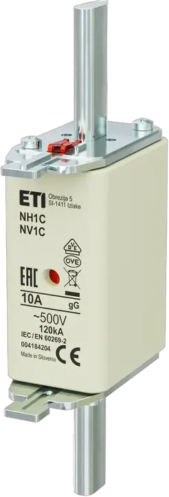 Vaizdas NH1C gG 10A/500V