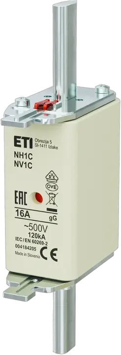 Vaizdas NH1C gG 16A/500V