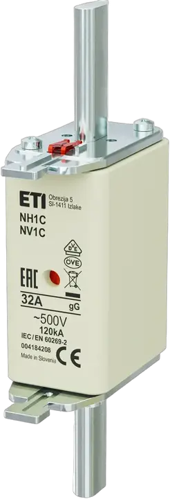 Vaizdas NH1C gG 32A/500V