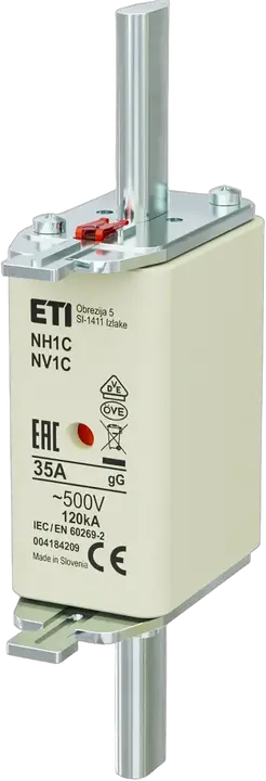 Vaizdas NH1C gG 35A/500V
