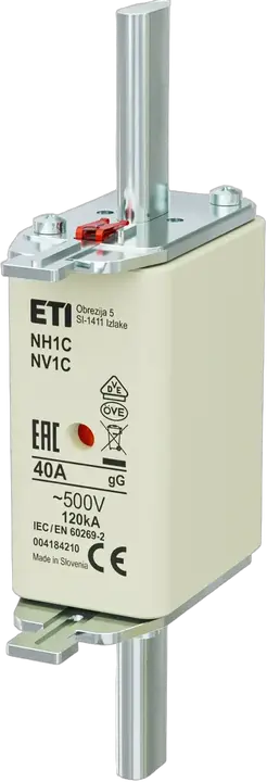 Vaizdas NH1C gG 40A/500V