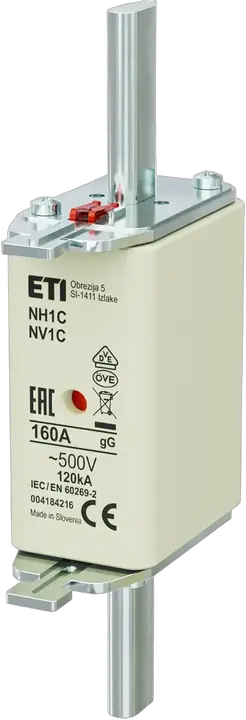 Vaizdas NH1C gG 160A/500V