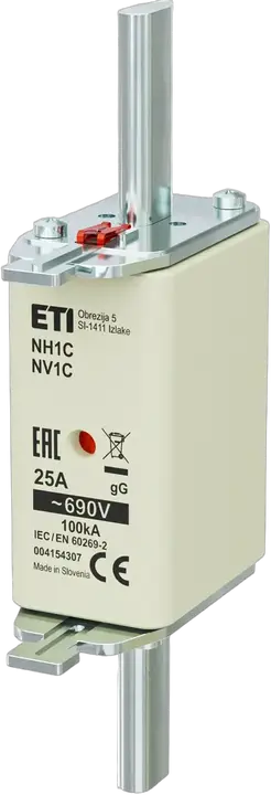 Vaizdas NH1C gG 25A/690V