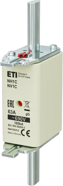 Vaizdas NH1C gG 63A/690V