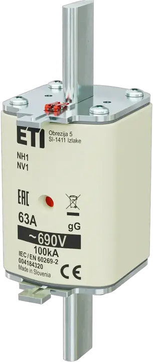 Vaizdas NH1 gG 63A/690V