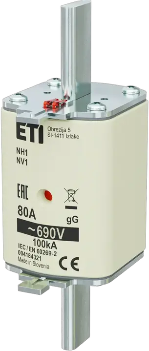Vaizdas NH1 gG 80A/690V