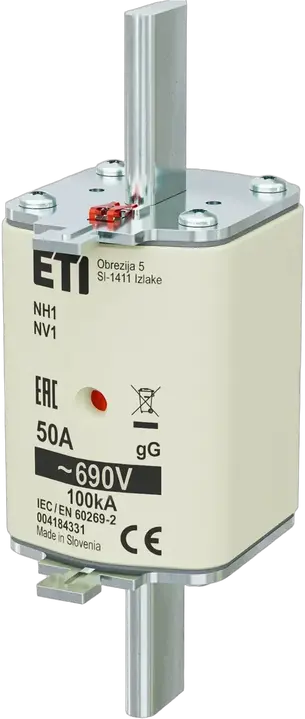 Vaizdas NH1 gG 50A/690V