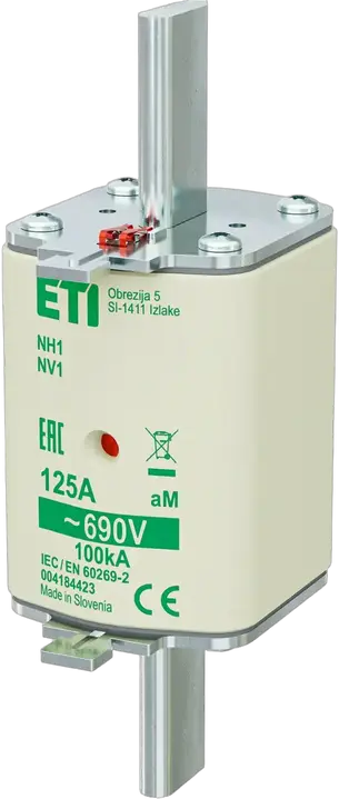 Vaizdas NH1 aM 125A/690V