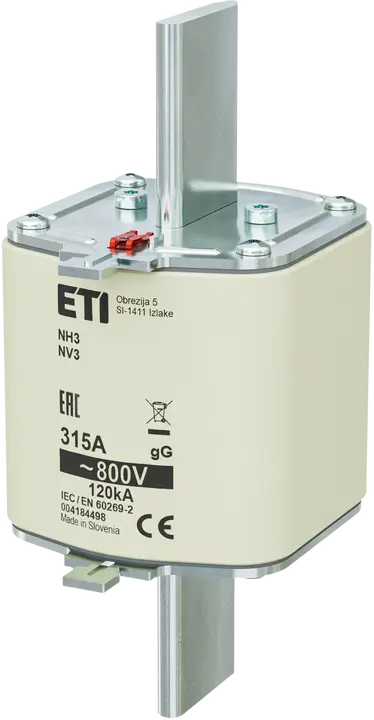 Vaizdas *NH3 gG 315A/800V