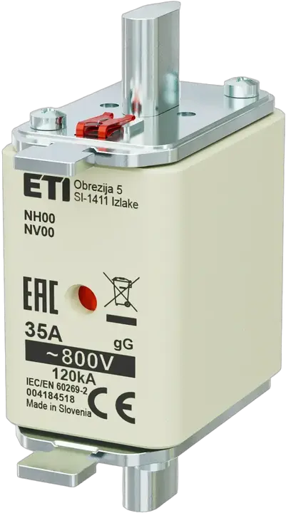 Vaizdas NH00 gG 35A/800V