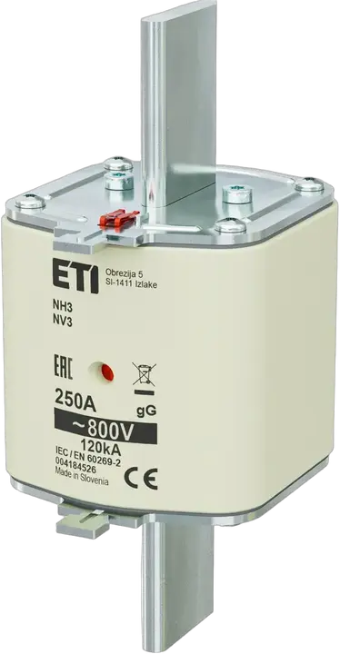 Vaizdas NH3 gG 250A/800V