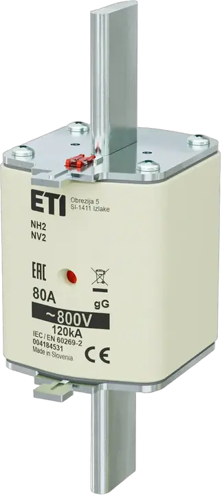 Vaizdas NH2 gG 80A/800V