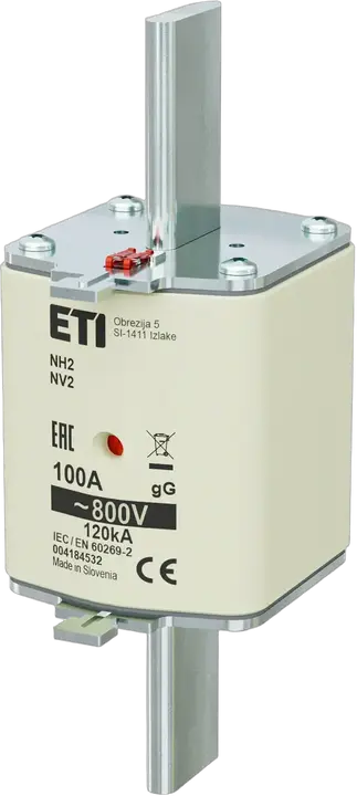 Vaizdas NH2 gG 100A/800V