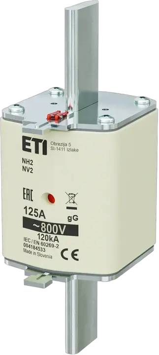 Vaizdas NH2 gG 125A/800V