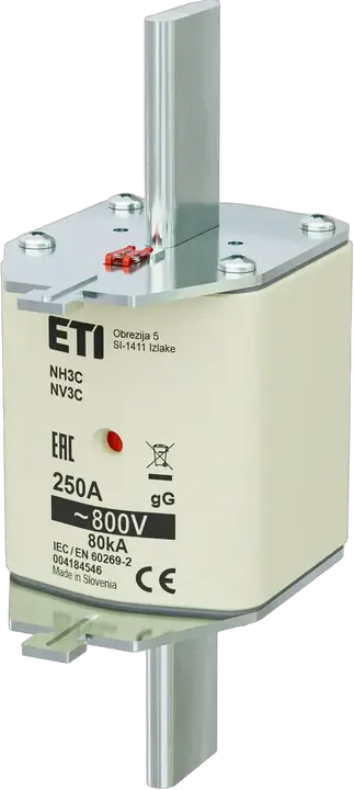 Vaizdas NH3C gG 250A/800V