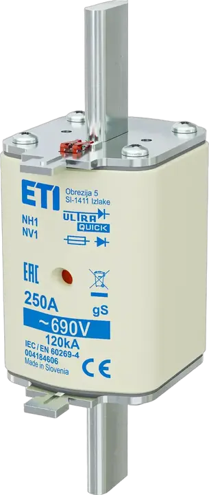 Vaizdas NH1 gS 250A/690V