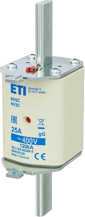 Vaizdas NH2C gG 25A/400V